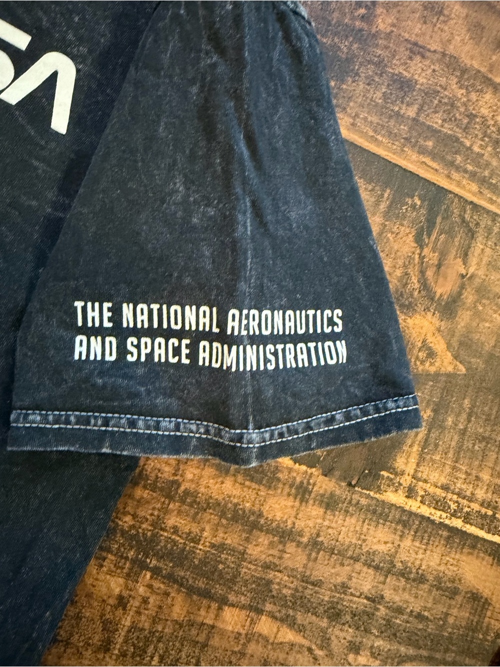 Fifth Sun Black NASA Graphic Tee - Short Sleeve - Picture 6 of 7